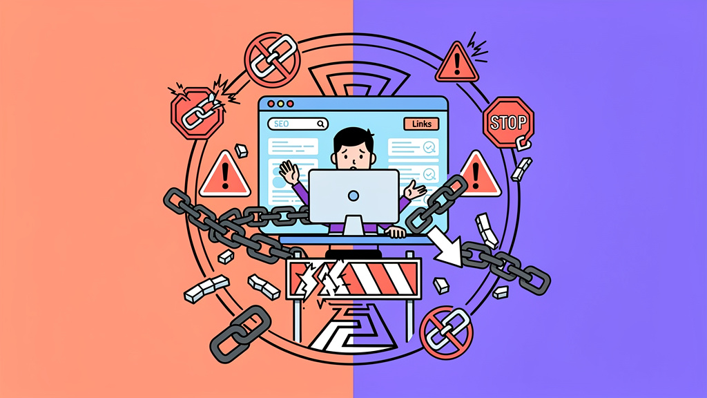 11 błędów w link buildingu, które kończą się stagnacją lub filtrem