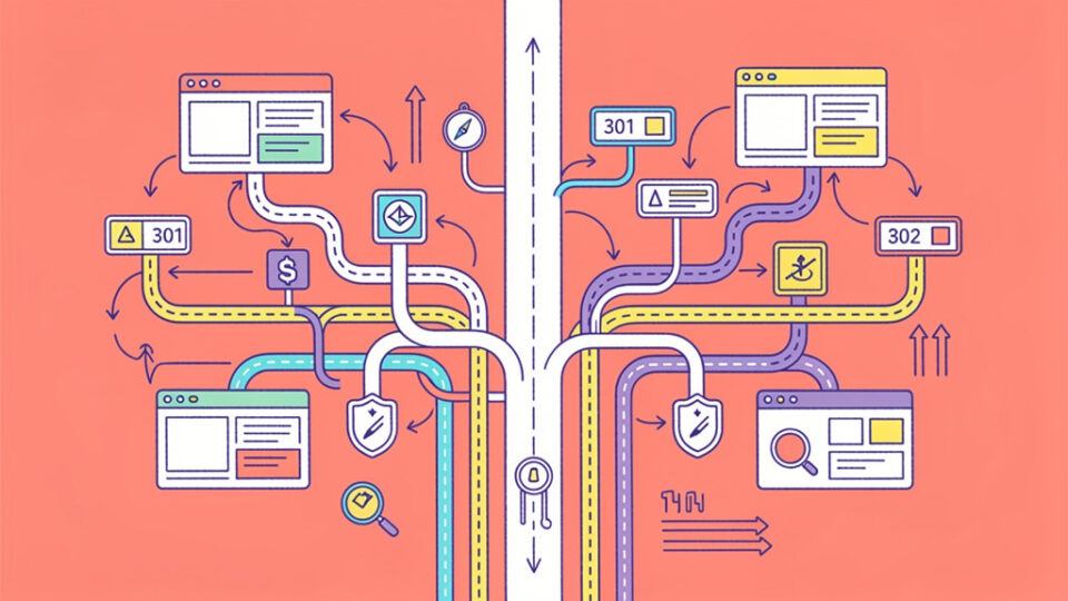 Przekierowania 301/302/308: jak dobrać właściwe i uniknąć łańcuchów