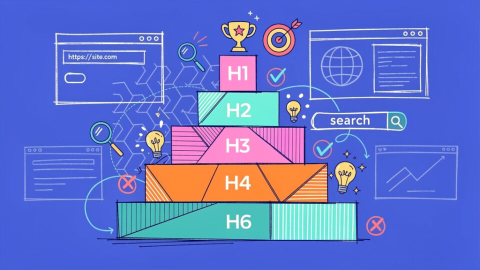 Struktura nagłówków H1–H6: co ma znaczenie w 2026, a co jest mitem
